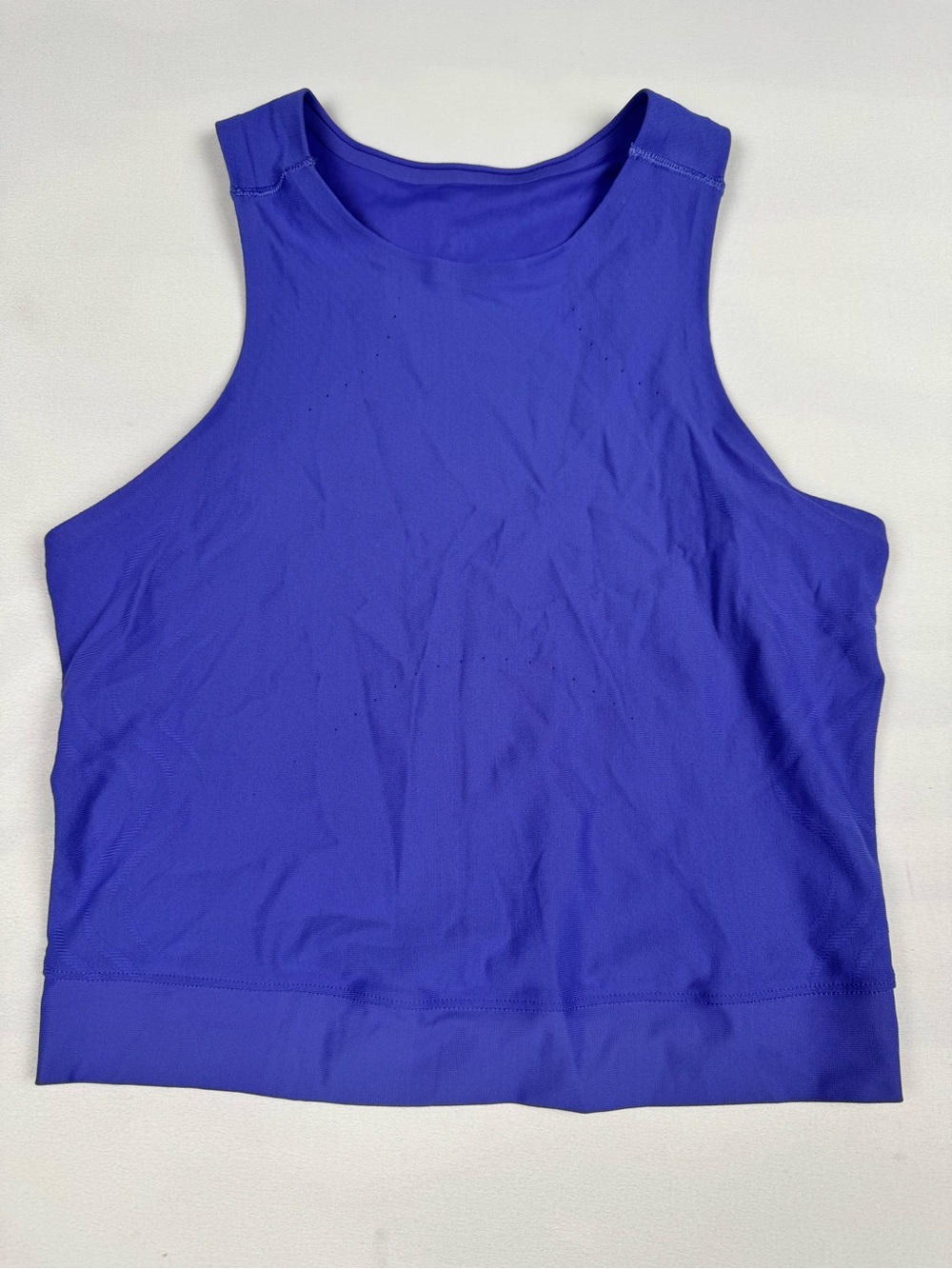 Lululemon SenseKnit Running Tank Top Charged Indigo Purple Women’s 4 Retail $78